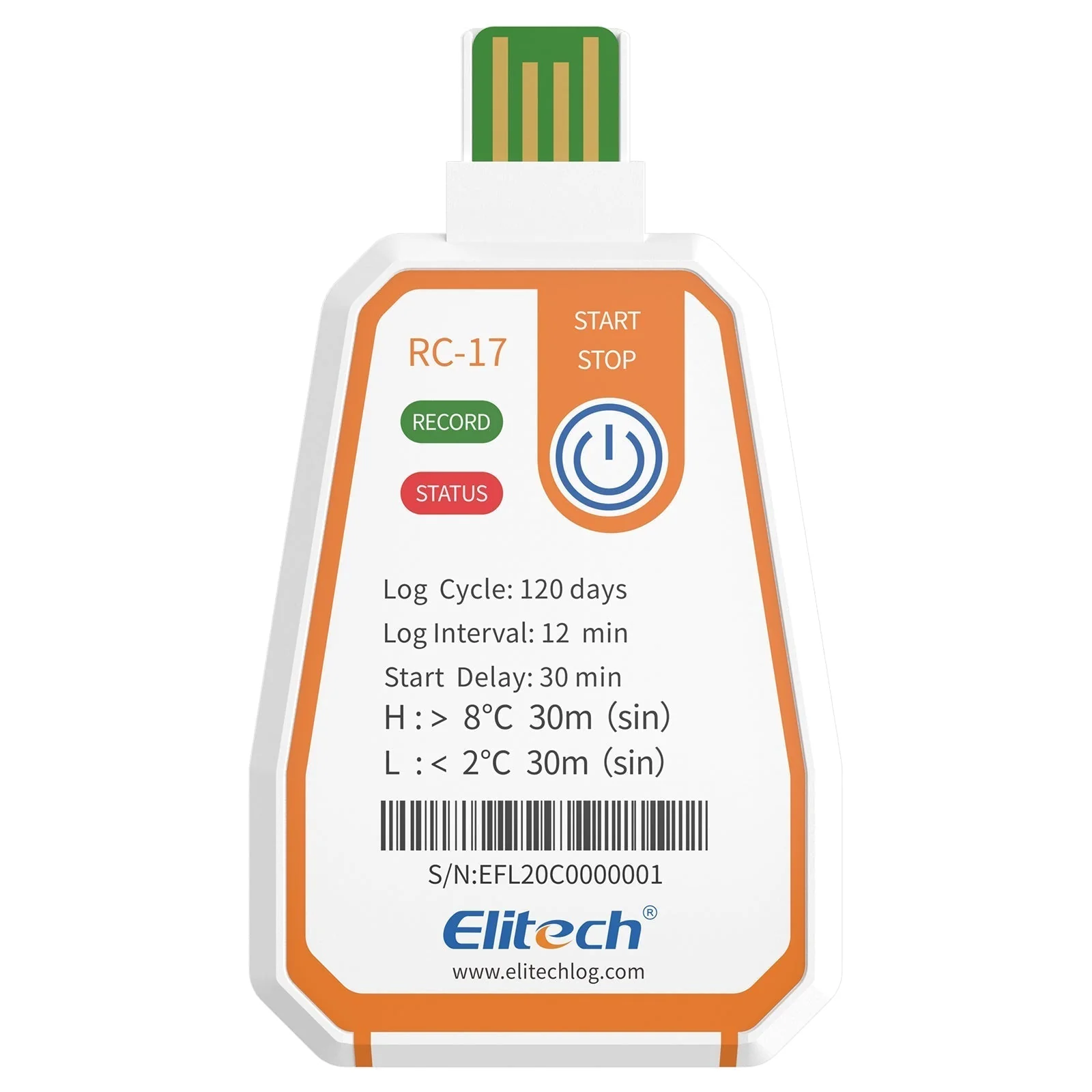 A Special payment link about 100 pcs of RC-17 data loggers