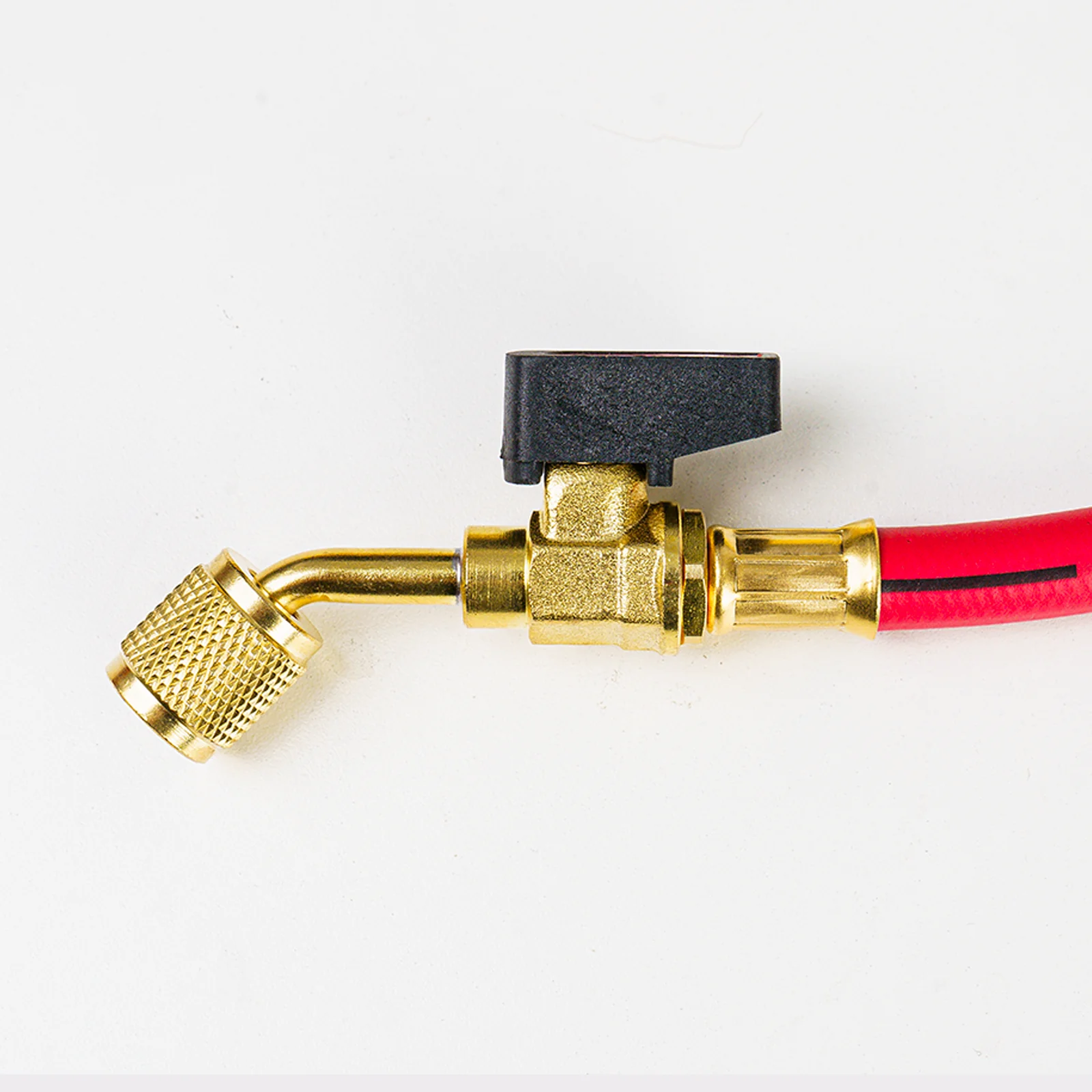 Elitech 1/4" Ball Valve Refrigerant Charging Hoses, 60", 800 PSI, for R134A R410A R22 R12 Refrigerant Systems - Image 5