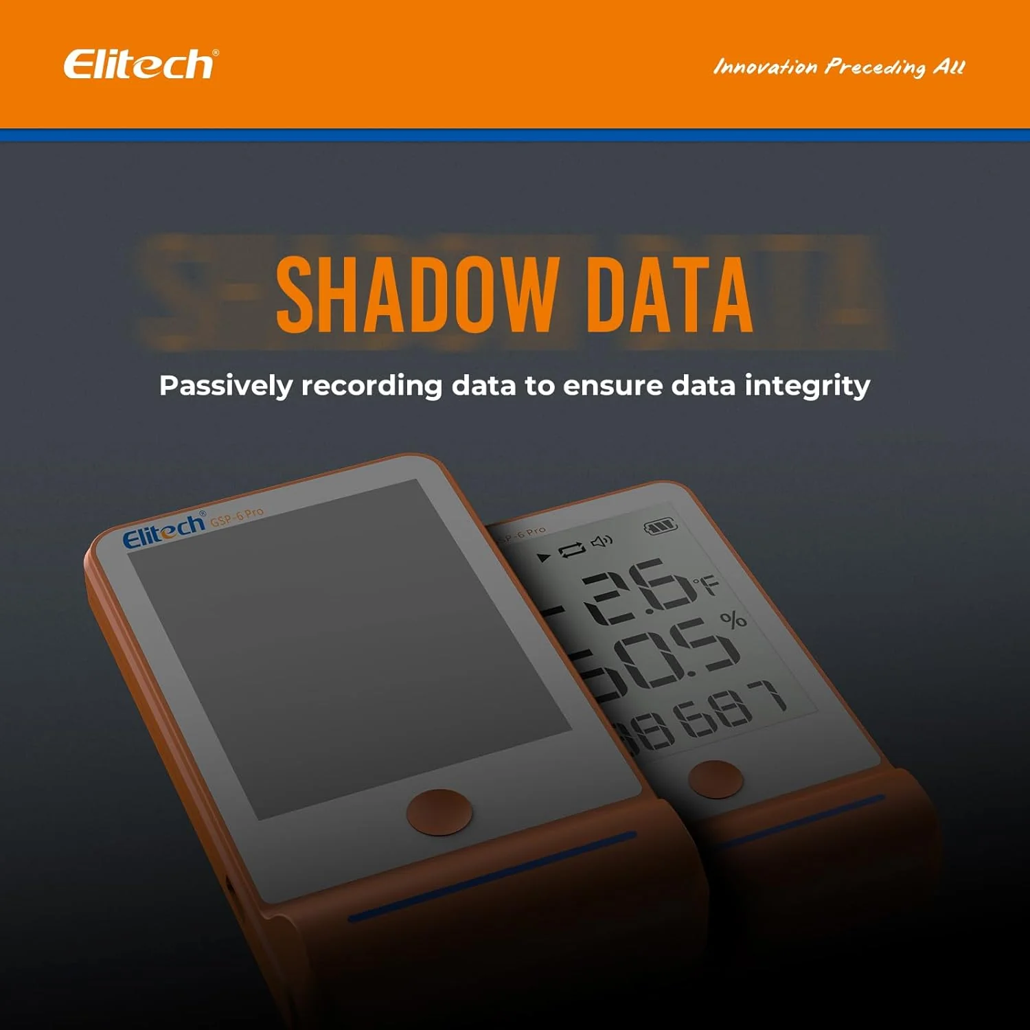Elitech 100,000Points Digital Ultra-low Temperature Data Logger(-121~302°F/ -85~150°C), Medical Pharmacy Vaccine DDL Calibration Certificate to Audit, Bluetooth Thermometer MAX MIN Refrigerator Fridge, GSP-6Pro-TLE - Image 3