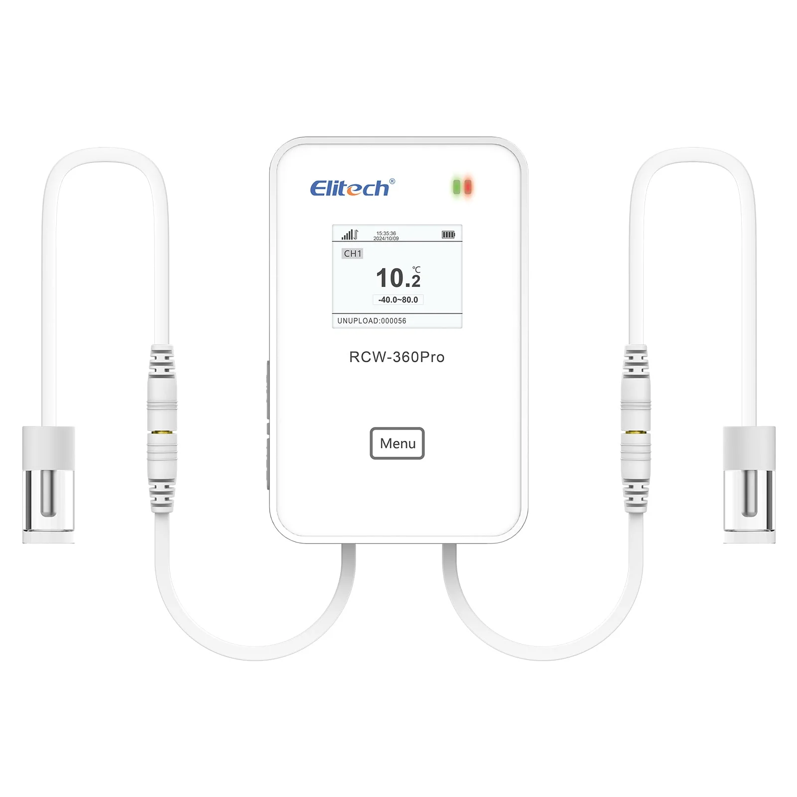 Elitech 4G or WiFi Real-Time Temperature Humidity CO2 Digital Data Logger, Diverse Replaceable Probes, 100000 Points, Cloud Data Storage, SMS/Email/APP/Web Alarm,Dual External Expansion Channel,RCW-360Pro-DC - Image 12