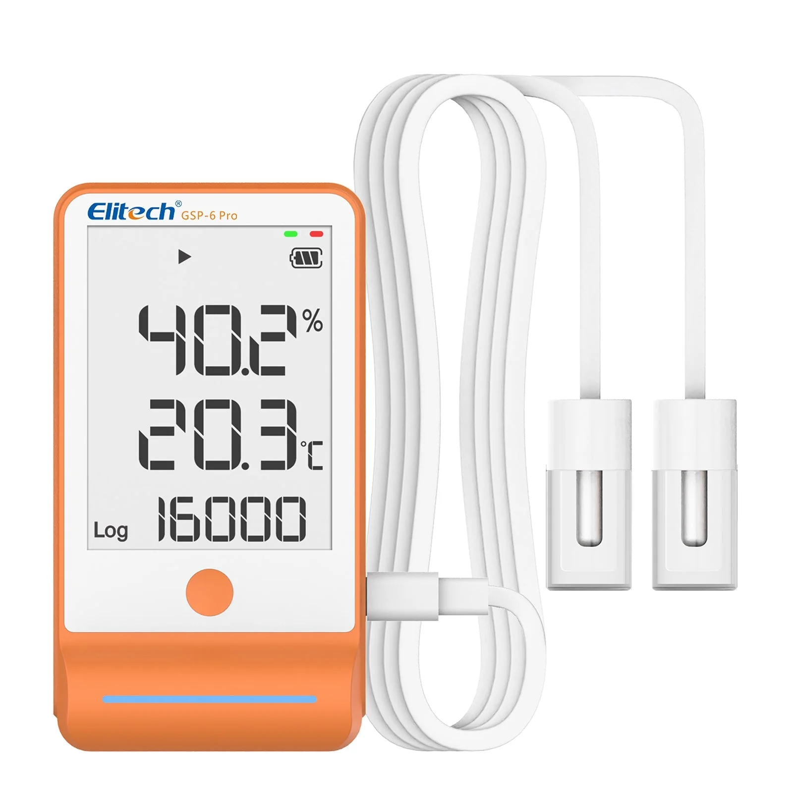 Elitech Digital Temperature Humidity Data Logger Pharmacy Refrigerator Thermometer Vaccine Fridge Temperature Monitor GSP-6G TDE - Image 7