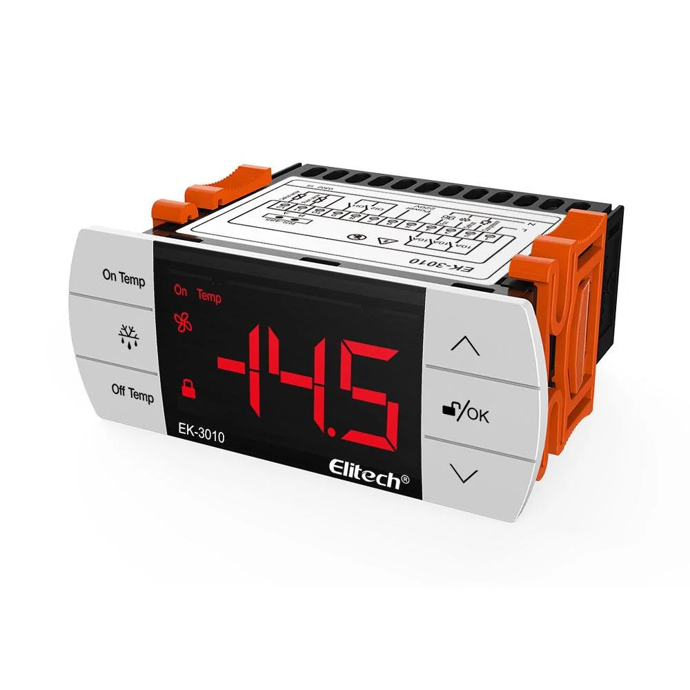 Elitech EK-3010 Digital Temperature Controller Temp Control Panel Thermostat with Temperature Probe 110V - Image 3