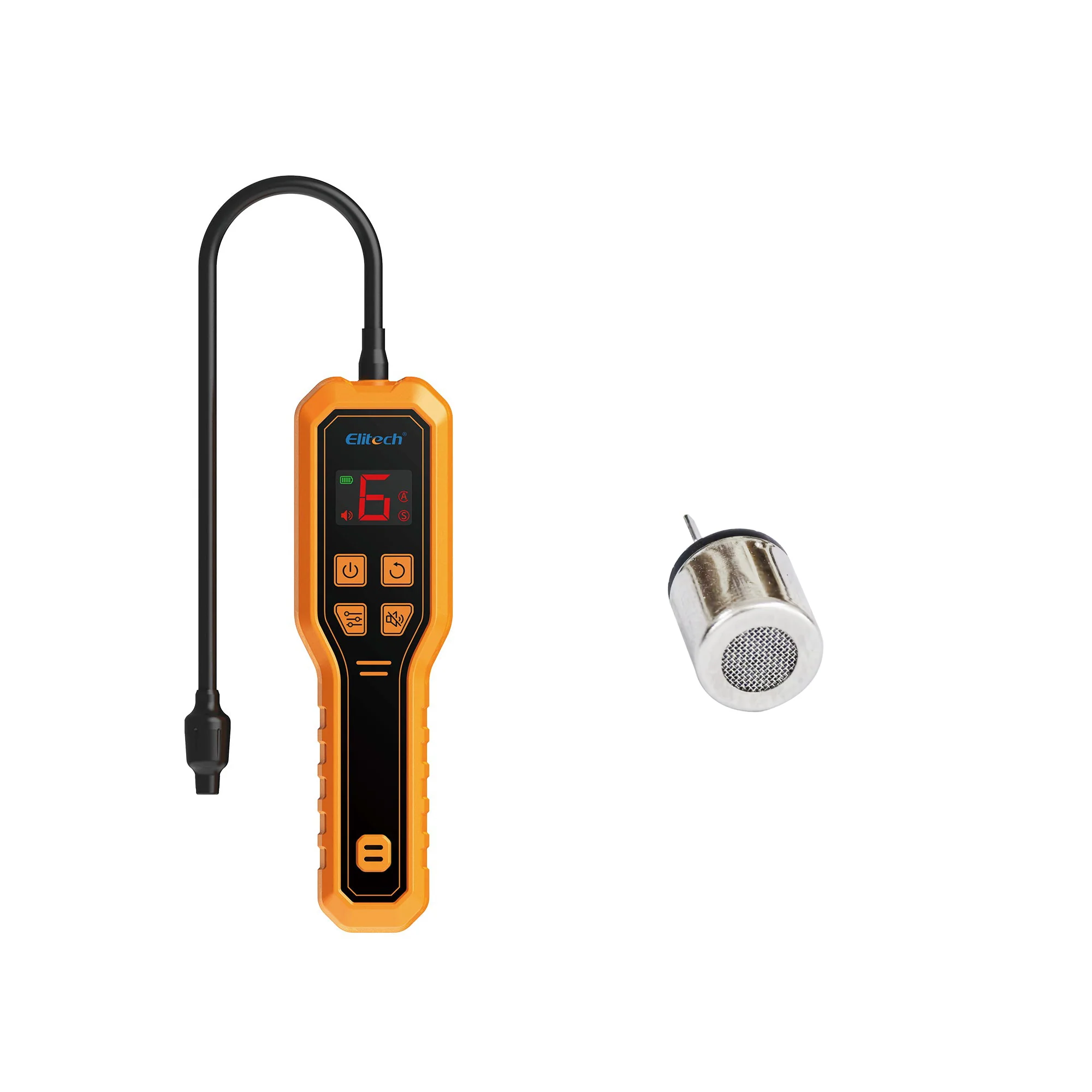 Elitech ELD-210 Heated Diode Portable Semiconductor Refrigerant Leak Detector - High Sensitivity, Dual Alarm, Ergonomic Design for Quick & Accurate Leak Detection - Image 8