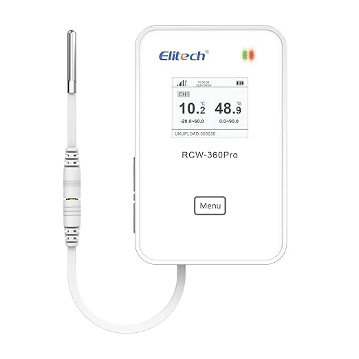 Elitech RCW-360Pro 【One Temperature Probe】Probe Length: 5m(16.4ft). Measuring Range: -40~80℃(-40~176℉), Accuracy: ±0.5℃(0.9℉), TD3X-TE-R - Image 6