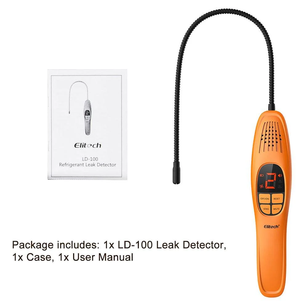 Elitech LD-100 Heated Diode Refrigerant Leak Detector - Image 7