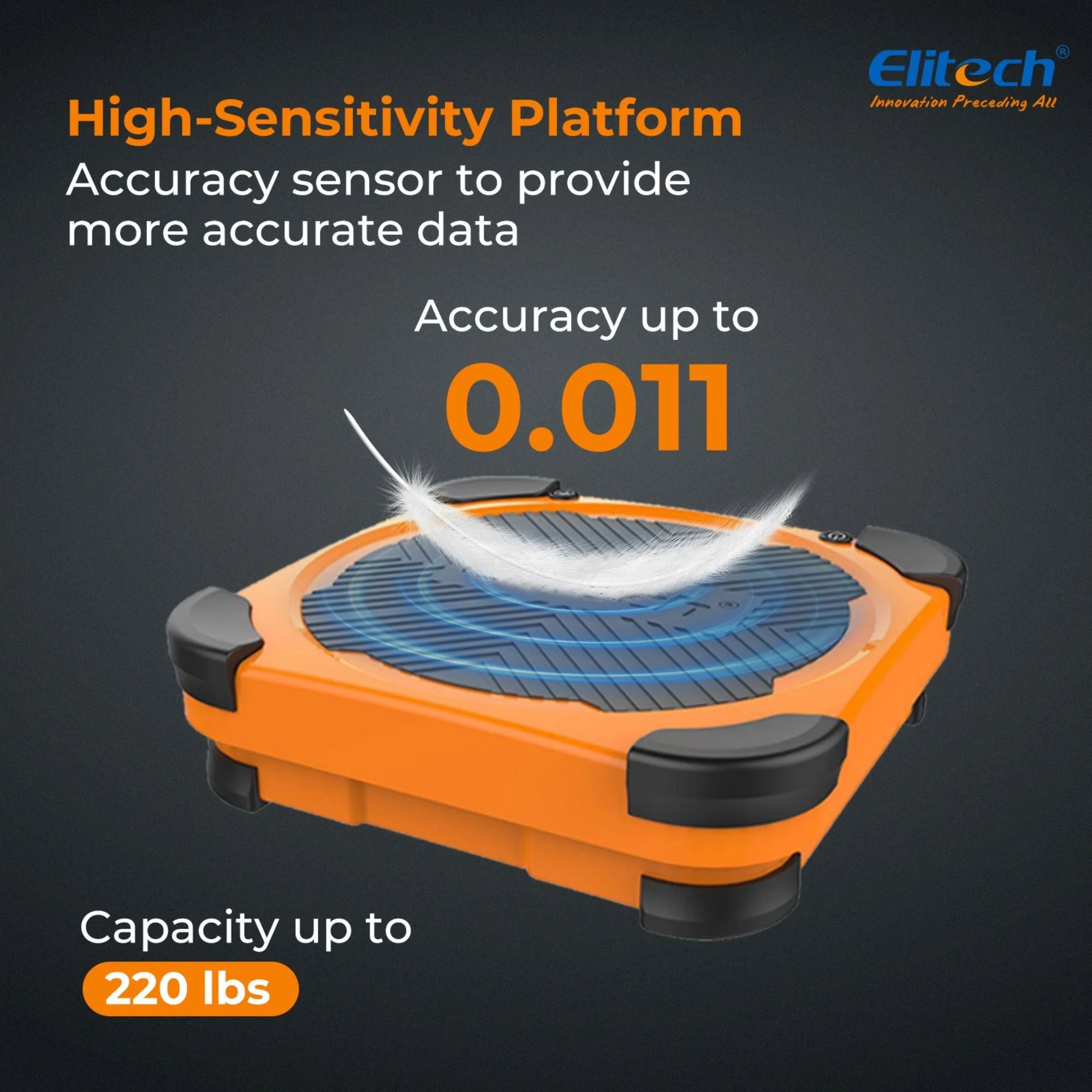 Elitech LMC-200 Electronic HVAC Refrigerant Charging Weight Scale Wired Remote 220lbs/100kgs - Image 3