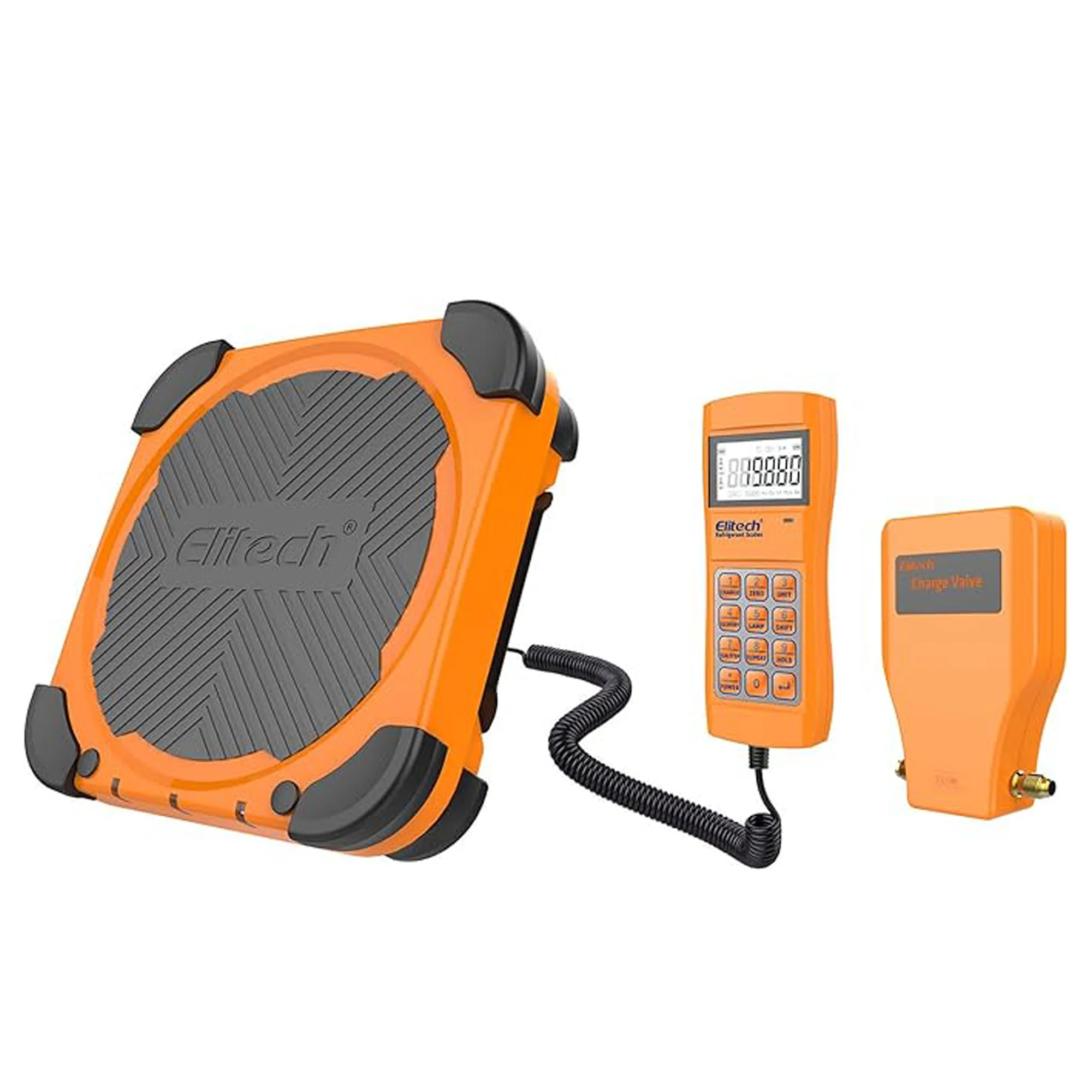 Elitech LMC-200 Electronic HVAC Refrigerant Charging Weight Scale Wired Remote 220lbs/100kgs - Image 9