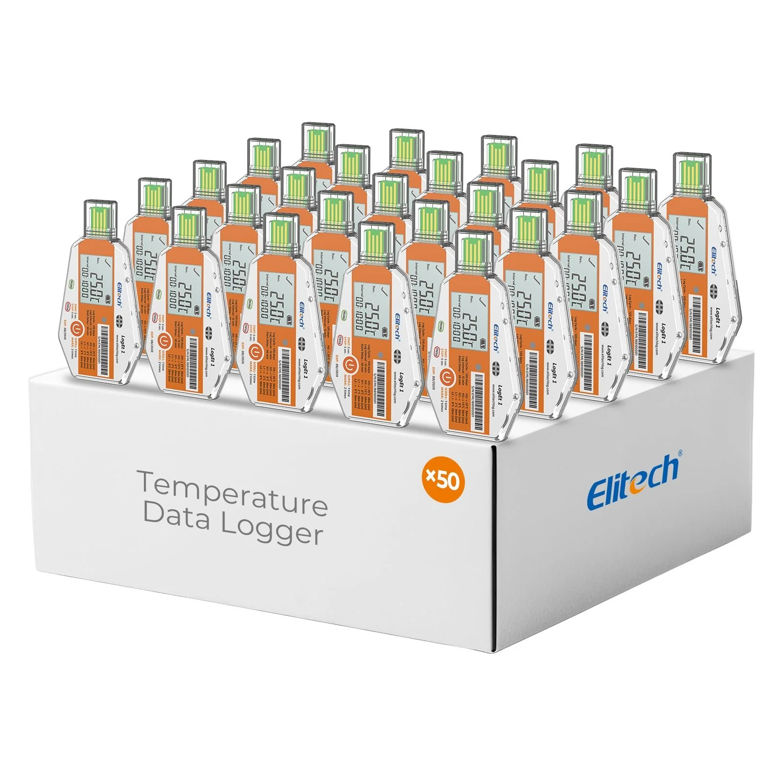 Elitech LogEt 1 Temperature Data Logger Single Use PDF Report USB Port 16000 Points，-30℃-70℃/-22℉-158℉ - Image 11