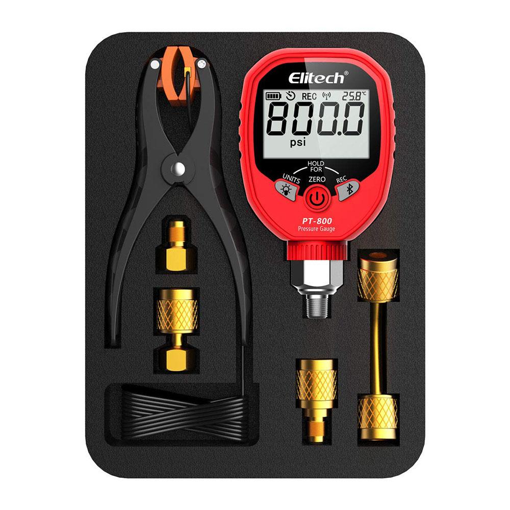 Elitech PT-800 Wireless HVAC Pressure Gauge Temperature Clamp - Image 3