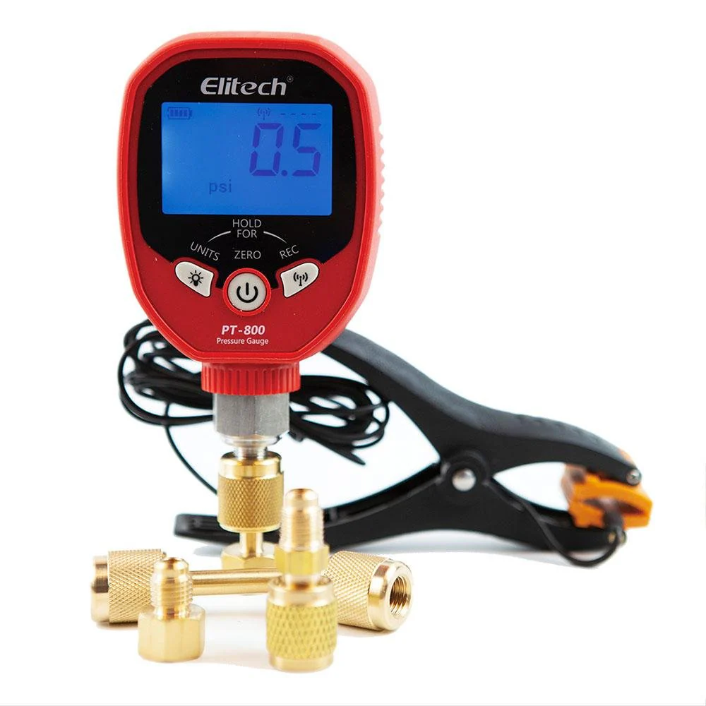 Elitech PT-800 Wireless HVAC Pressure Gauge Temperature Clamp - Image 8