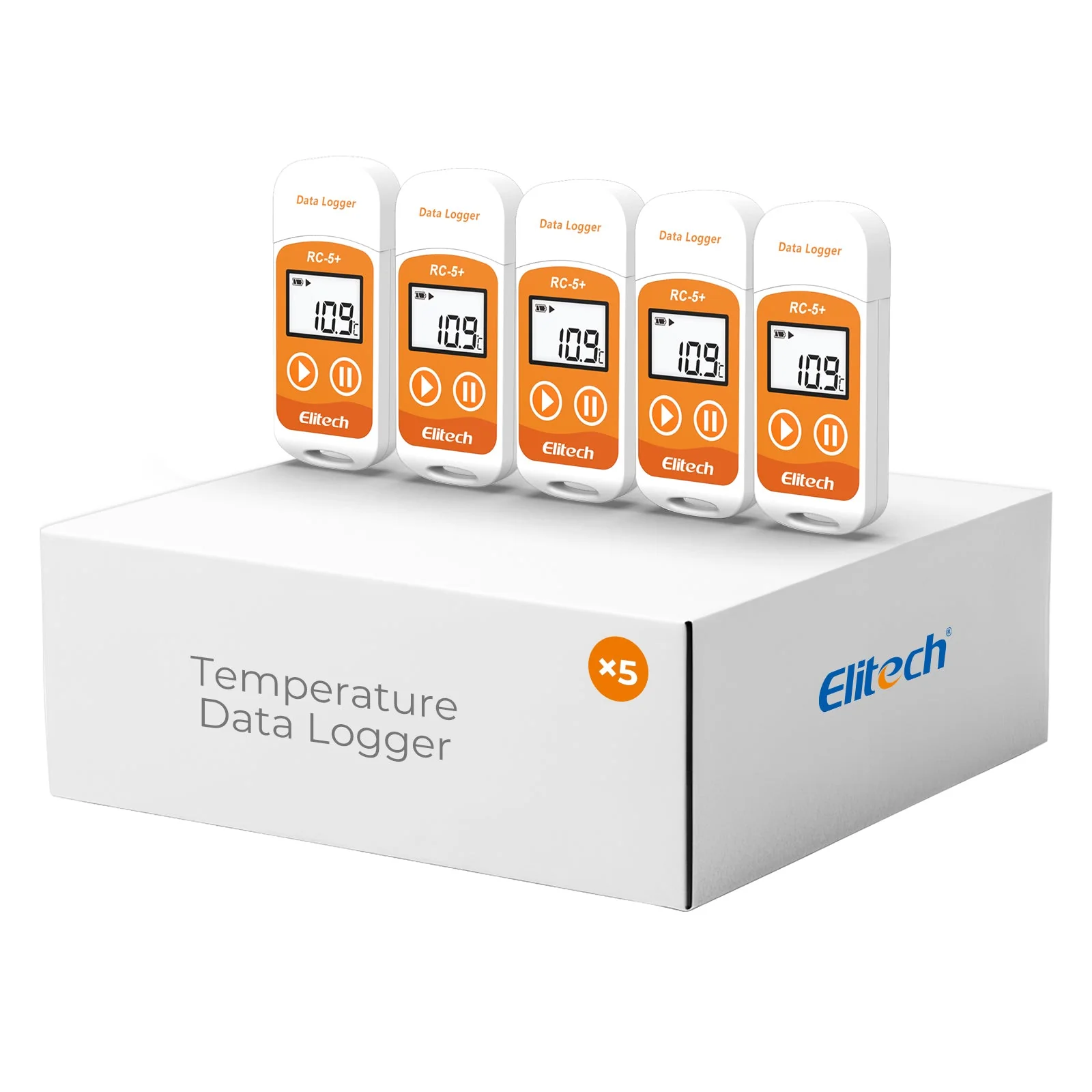 Elitech RC-5+ Reusable USB Temperature Data logger with Auto PDF Report - Image 7