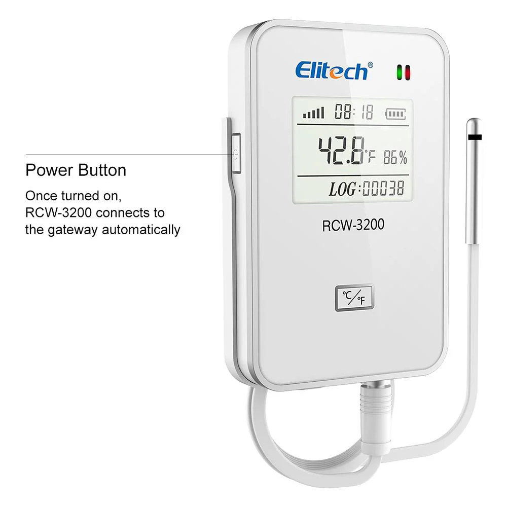 Elitech RCW-3000 & RCW-3200 WiFi 4G Wireless Temperature Humidity Data Logger and Transceiver Monitor System with Cloud and Mobile App - Image 15