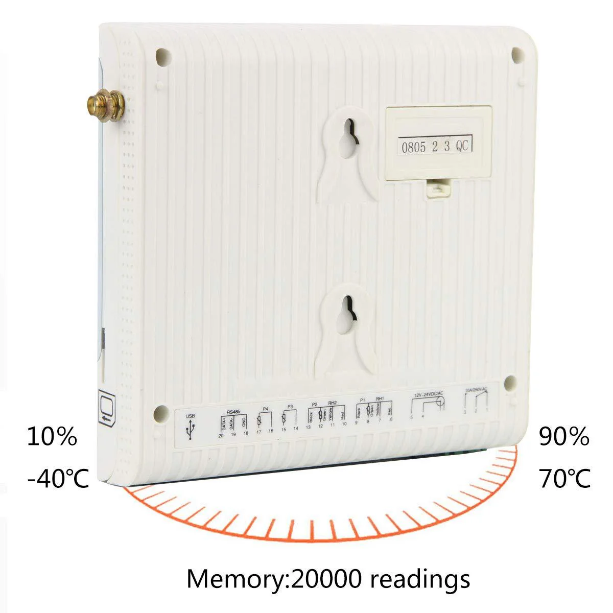 Elitech RCW-400A Temperature and Humidity Data Logger 3G Card up to 4 Sensors - Image 3