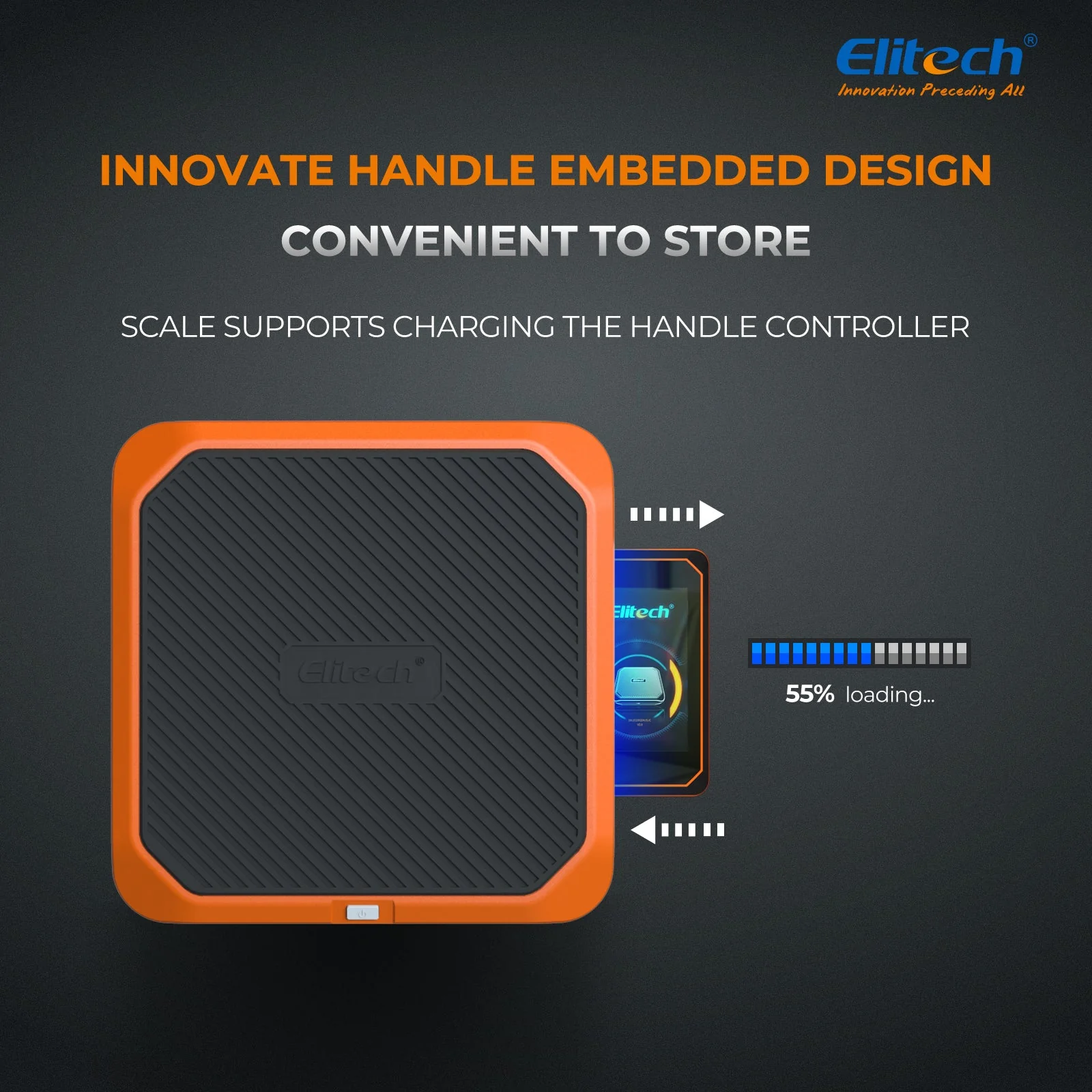 Elitech SRL-100 Intelligent HVAC Refrigerant Scale Lightweight Ultra Thin Maximum weight: 220lb (100kg) - Image 4