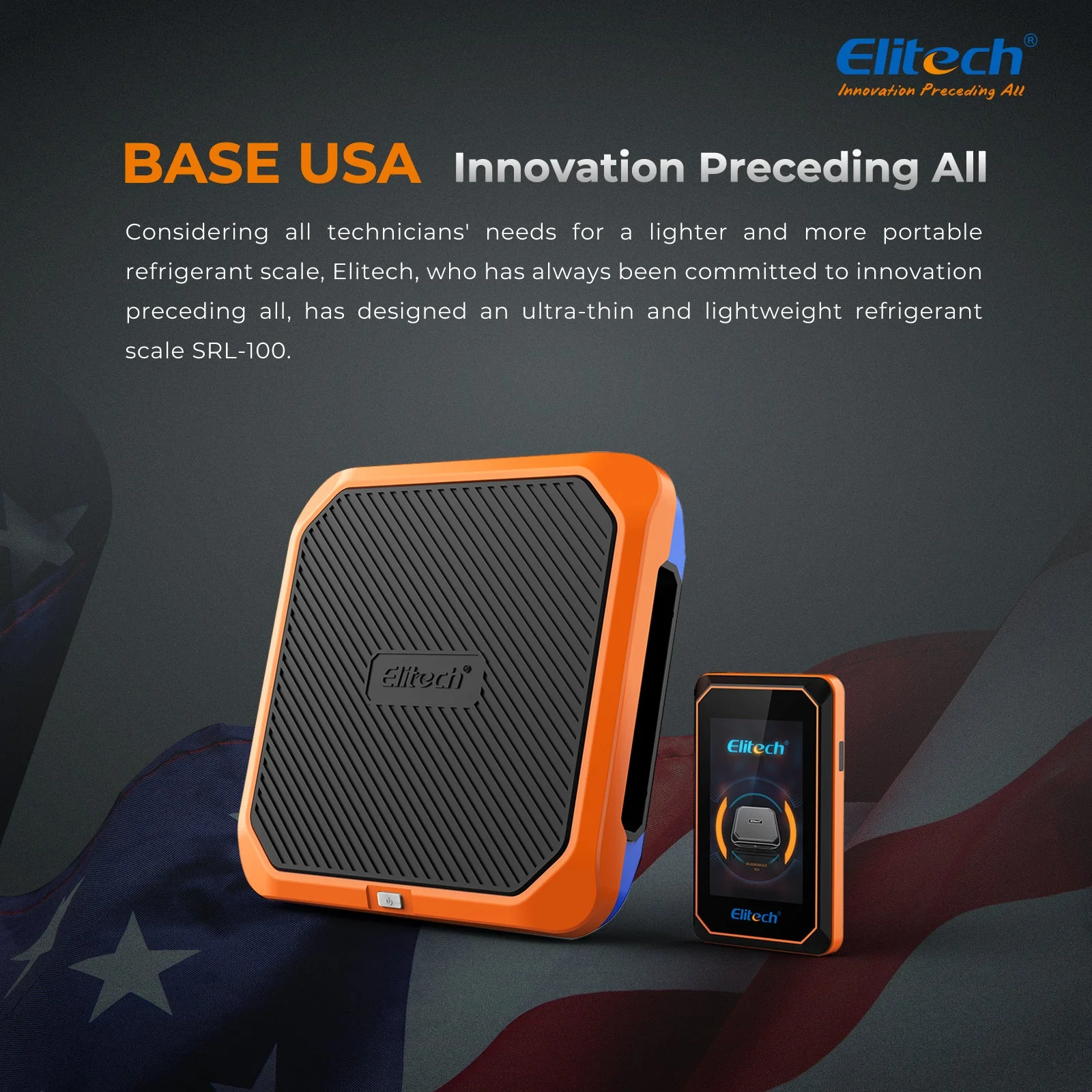 Elitech SRL-100 Intelligent HVAC Refrigerant Scale Lightweight Ultra Thin Maximum weight: 220lb (100kg) - Image 7