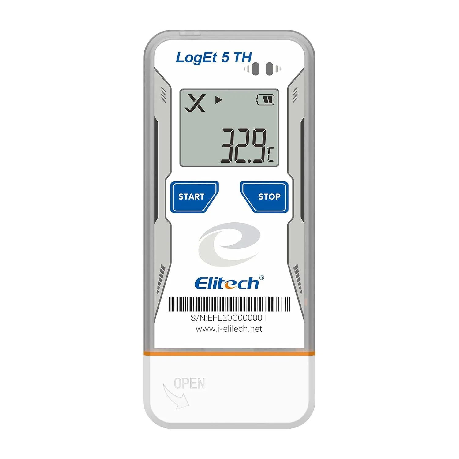 Elitech USB Digital Temperature Humidity Data Logger with Shadow Data Reusable Recorder 32000 Points , Auto PDF/ CSV Report, for Windows/MacOS, Refrigerator Thermometer LogEt5TH - Image 14