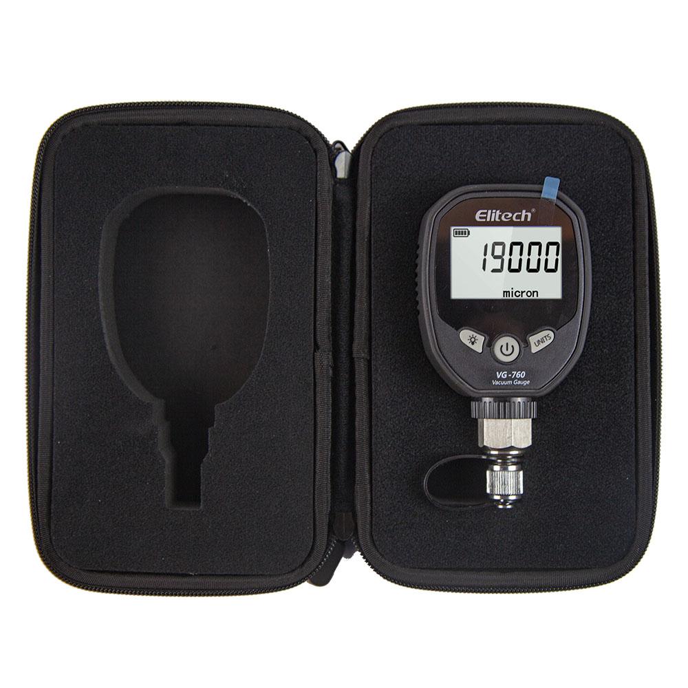 Elitech VG-760 HVAC Digital Micron Vacuum Gauge 8 Units Optional - Image 3