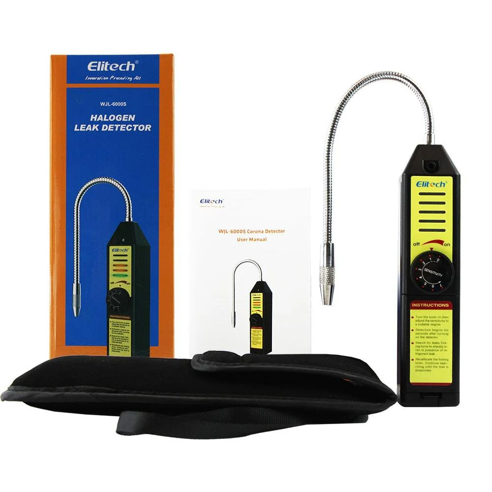 Elitech WJL-6000S Refrigerant Leak Detector HVAC Air Condition High Accuracy - Image 7