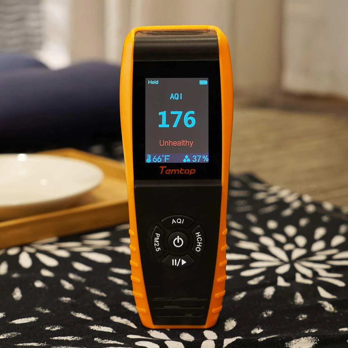 Temtop LKC-1000S+ 2nd AQI Monitor Professional PM2.5 PM10 HCHO TVOC Air Quality Detector Data Export - Image 10