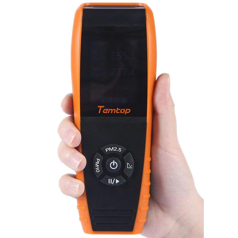 Temtop P600 PM2.5 PM10 Air Quality Monitor Rechargeable - Image 8