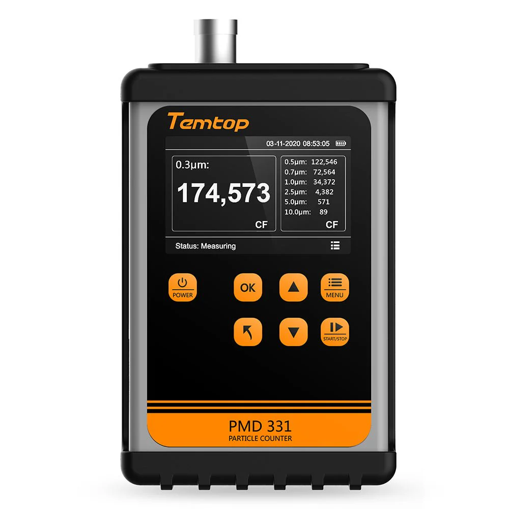 Temtop Innovative Handheld Particle Counter for Air Quality Measurement Conform to ISO Standard PMD 331 - Image 11
