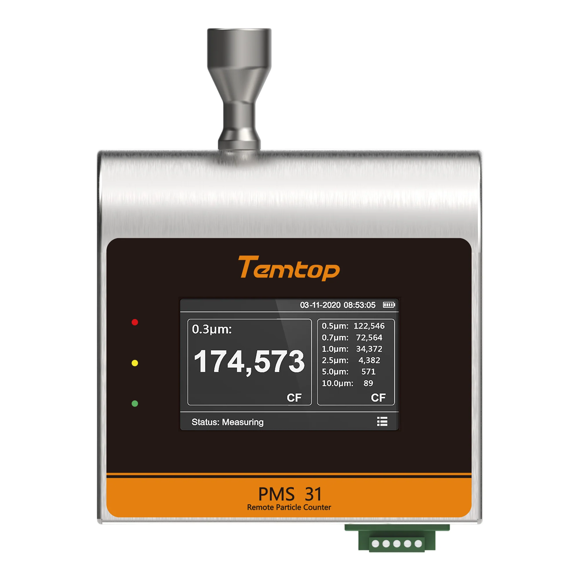 (Pre-order)Temtop PMS 31 High Precision Remote Particle Counter for High-Purity Monitoring