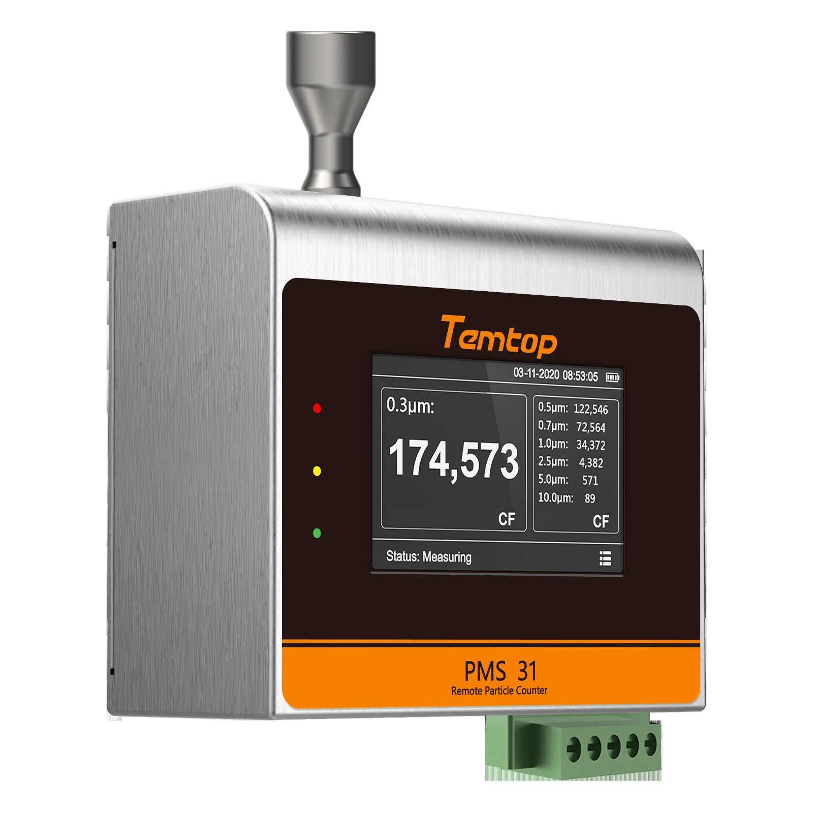 (Pre-order)Temtop PMS 31 High Precision Remote Particle Counter for High-Purity Monitoring - Image 2